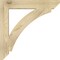 Ekena Millwork Thorton Slat Rough Sawn Bracket, Douglas Fir, 4"W x 28"D x 28"H BKT04X28X28THR06RDF - alternate 3